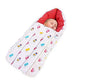 Sunbaby Reversible Travel Carry Wrap Sleeping Bag /Sack to Protect Your New Born Baby from Cold Winter Season,Keep Your Child Warm in The Crib or Bed Also Protects Infants Head (Red)