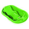 Sunbaby Baby Anti Slip Big Plastic Bathtub with Bath Toddler Seat Sling Non Slip Suction for Bathing,Baby Shower,Bubble Bath (GREEN-GREEN)