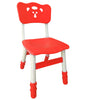 Sunbaby Kids Chair (Height Adjustable/Flexible) Strong Frame, Study Chairs, Portable, Kids Furniture Broad Wide Seating, Correct Posture Supports Back Ergonomic Design (Red)