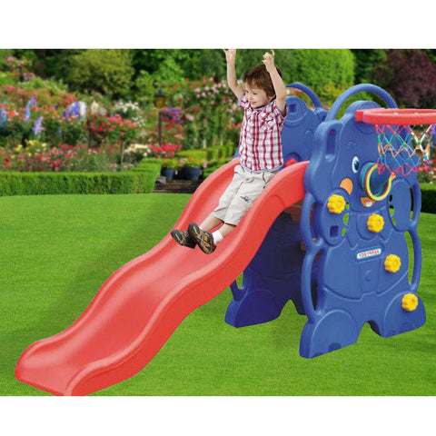 Sunbaby Bear Slide RED-BLUE