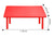 Sunbaby Rectangle Table RED