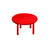 Sunbaby Round Table Red