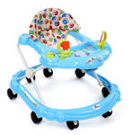 Sunbaby Baby Walker Kids Activity Rattle Toys for Babies Cycle, Adjustable Height, Thick, Safe & Comfortable Seat, Rotatable Wheel, Music Button, for Infant of 6 to 20 Months