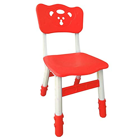 Sunbaby Foldable Baby Chair,Strong and Durable Plastic Chair for Kids/Plastic School Study Chair/Feeding Chair for Kids,Portable High Chair Weight Capacity 40 Kg (Blue)