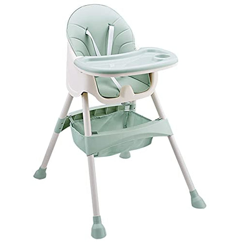 Sunbaby Mealtime 3 In 1 Baby High Chair W/Feeding Tray For Babies Food, Booster Seat For Dining Table ,W/ Safety Protection Belt, Height Adjustable, Soft Cushion, Toddlers Activity Table & Chair Set(Beige)