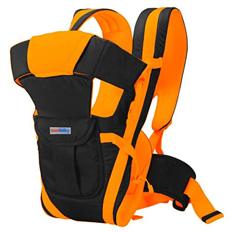 Sunbaby Multi-Functional Front Baby Carrier Ideal for Kids 0 to 3 Years Soft Cushion Adjustable Straps