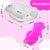 SUNBABY UNIT OF KRONA LIQUATEC LTD Bath Tub with Bath Sling (White with Pink)