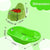 Sunbaby Combo of Splash Baby Antislip Big Bathtub for Water Bath & Baby Potty Trainer (Red-White)
