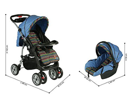 Sunbaby Devine Travel System (Blue)