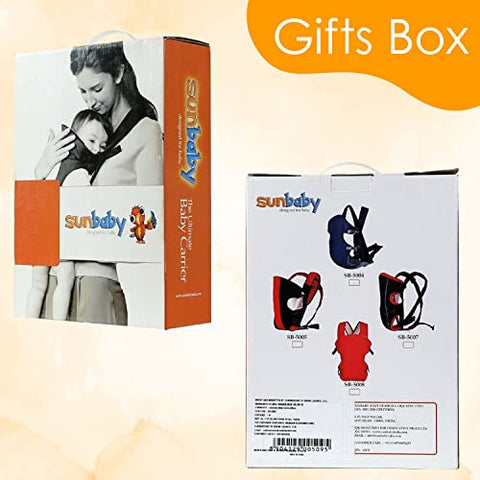 Sunbaby Multi-Functional Front Baby Carrier Ideal for Kids 0 to 3 Years Soft Cushion Adjustable Straps