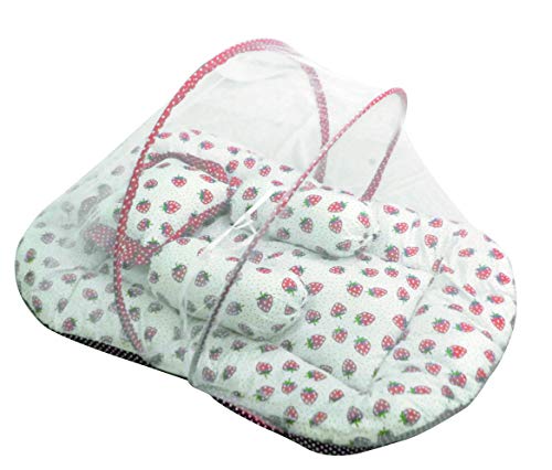 Sunbaby Baby Bedding with Mosquito Net Bed for New Born Baby-0 to12 Mo