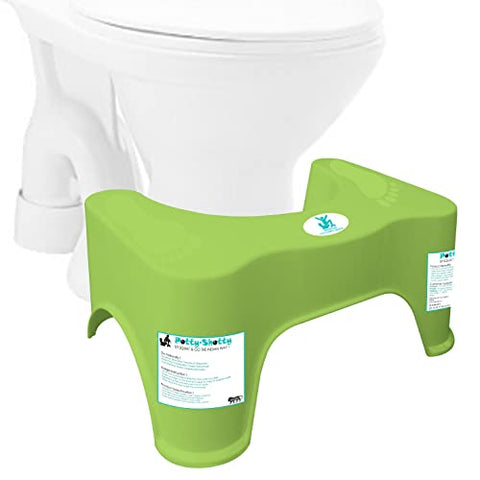 Sunbaby Squat Potty-Shotty Toilet Step Stool with Soft Cushion Baby Potty Seat (Blue)