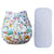Sunbaby "TICKY BOTTOM" set of 4 Reusable Washable Waterproof Baby Cloth Diaper + Open Pocket Diaper, Adjustable 4 in 1 size for Growing Babies