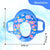 Sunbaby Poo_time Baby Potty Training Seat for Kids/Toddler/Babies/Infant, Portable Travel Potty, Can Be Fixed On Adult Potty Seat for Training, Kids Toilet Seat, 12-36 Months Boys/Girls (Red)