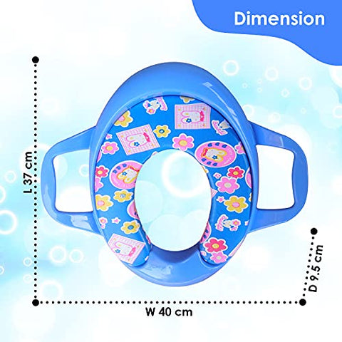 Sunbaby Soft Cushion Baby Potty Seat with Handle Support (MADAGASKAR-GREEN)