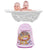 Sunbaby Combo of Anti-Slip Plastic Baby Bathtub with Drain Plug & Baby Bath seat for New Born Babies for Bathing