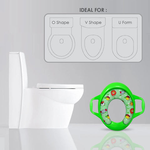 Sunbaby Bathtub with Soft Cushion Potty Seat (Pack of 2) (Green) (Green)