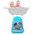 Sunbaby Combo of Anti-Slip Plastic Baby Bathtub with Drain Plug & Baby Bath seat for New Born Babies for Bathing