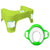 Sunbaby Squat Potty-Shotty Toilet Step Stool with Soft Cushion Baby Potty Seat (Green)