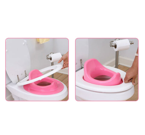 Sunbaby Soft Cushion Baby Potty Seat with Handle Support (MADAGASKAR-GREEN)