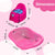 Sunbaby Combo of Splash Baby Antislip Big Bathtub for Water Bath & Baby Potty Trainer (Pink-Pink)