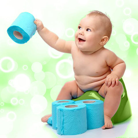Sunbaby Potty Toilet Trainer Seat/Chair with Lid and High Back Support for Toddler Boys Girls Age 7 Months to 3 Years (GREEN-ORANGE)