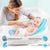 Sunbaby Baby Bath Support seat for New born babies for bathing, Inclined baby bather cum bath sling (CIRCUS FUN)