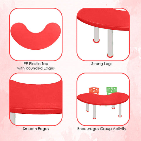 Sunbaby moon table RED