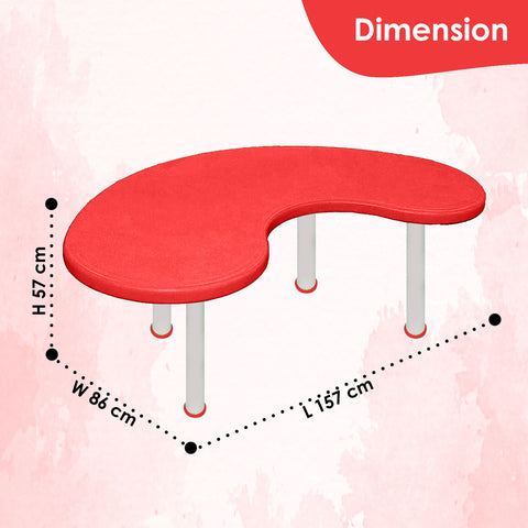 Sunbaby moon table RED