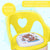SUNBABY Sweetheart ChuChu Whistling Baby Chair, w/armrest, Soft Cushion Seating, Portable, Best for Homes & Play Schools, to sit for Activities (Yellow)