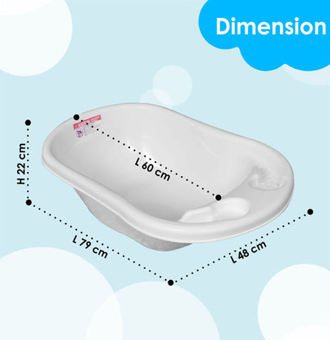 Sunbaby Splash Bathtub (WHITE)