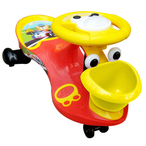 Completely Assembled SUNBABY Funtime Magic Car| Ride-on Baby Car| Kids Push Car|Swing Car|Safe Comfortable Seats & Durable| Ride on Toy Car for Kids| Twister Ride on|Magic Toy Car|Kids Ride On| Push Rider|Steering Music & Lights|For Kids age 2+
