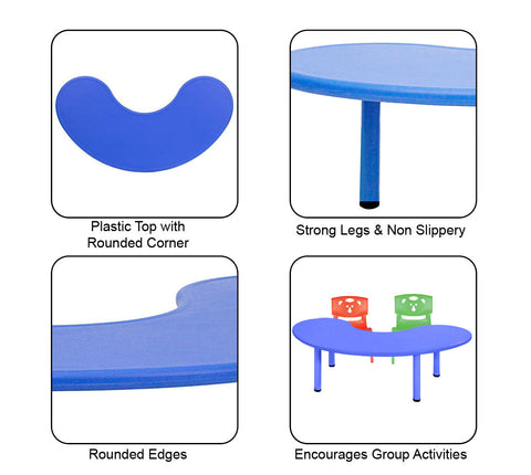 Sunbaby moon table BLUE