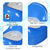 Sunbaby Potty Toilet Trainer Seat/Chair with Lid and High Back Support for Toddler Boys Girls Age 7 Months to 3 Years
