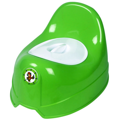 Sunbaby Potty Toilet Trainer Seat/Chair with Lid and High Back Support for Toddler Boys Girls Age 7 Months to 3 Years