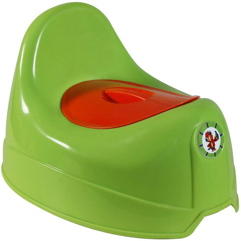 Sunbaby Potty Toilet Trainer Seat/Chair with Lid and High Back Support for Toddler Boys Girls Age 7 Months to 3 Years